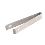 Brushed Collection Ice Tongs, Brushed Stainless Steel